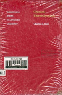 Image of Chemical Thermodynamics