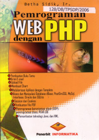 Image of Pemrograman Web Dengan Php