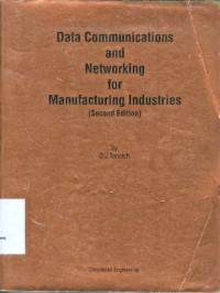 Image of Data Communications and Networking for Manufacturing Industries