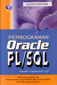 Image of Pemrograman Oracle PL/SQL