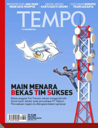 Image of TEMPO edisi 4290. Main Menara Bekas Tim Sukses