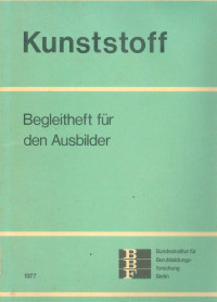 Image of Kunststoff : Begleitheft Fur Den Ausbilder