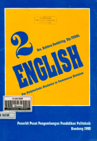 Image of English 2 for Polytechnic Students in Commerce Division