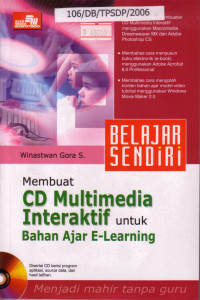Image of Belajar Sendiri Membuat CD Multimedia Interaktif Untuk Bahan Ajar E-Learning