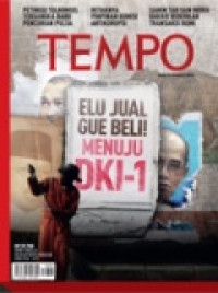 Image of TEMPO edisi 4152. Elu Jual Gue Beli !!! Menuju DKI-1