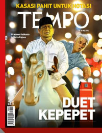 Image of TEMPO edisi 4263. Duet Kepepet