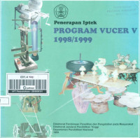 Image of Penerapan Iptek Program Vucer V 1998/1999