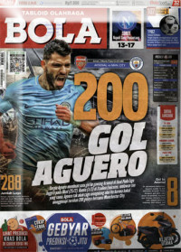 Image of BOLA : 200 GOL AGUERO