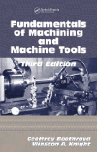 Image of Fundamentals of Machining And Machine Tools 3ed