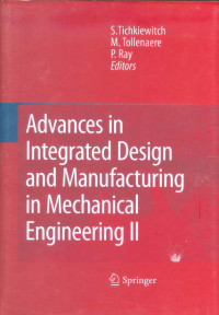 Image of Advances In Integrated Design And Manufacturing In Mechanical Engineering II