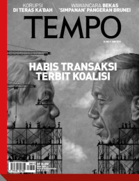 Image of TEMPO edisi 4264. Habis Transaksi Terbit Koalisi
