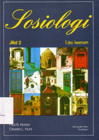Image of Sosiologi Jilid 2