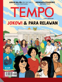 Image of TEMPO edisi 4274.  Jokowi & Para Relawan