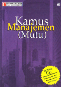 Image of Kamus Manajemen (Mutu)