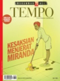 Image of TEMPO edisi 4145. Kesaksian Menjerat Miranda