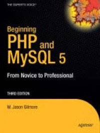 Image of Beginning PHP and MySQL