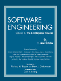 Image of Software Engineering Volume 1: The Development Process