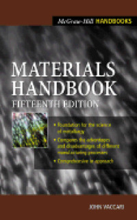 Image of Materials Handbook 15ed