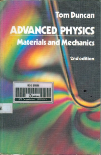 Image of Advanced Physics: Materials and Mechanics