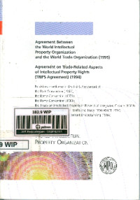 Image of Agreement Between The World Intellectual Property Org. And The World Trade Org.