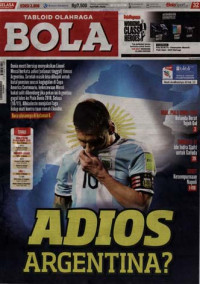 Image of BOLA : Adios Argentina