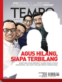 Image of TEMPO : Agus hilang siapa terbilang