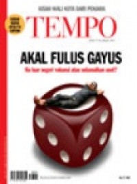 Image of TEMPO edisi 4090. Akal Fulus Gayus