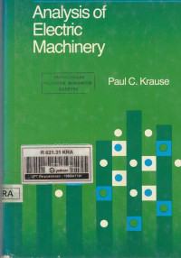 Image of Analysis of Electric Machinery