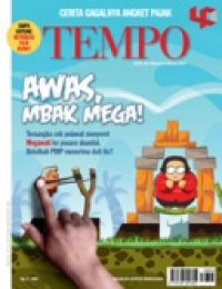 Image of TEMPO edisi 28-06 Maret 2011.  Awas,MEGA!!!