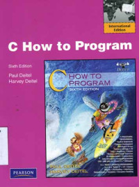 Image of C How To Program 6ed
