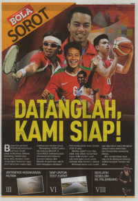 Image of BOLA : Datanglah, Kami Siap!