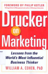 Image of Drucker on Marketing : Lesson from the World'd Most Influential Business Thinker