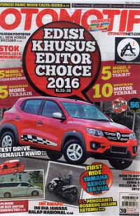 Image of OTOMOTIF : Edisi Khusus Editor Choice 2016