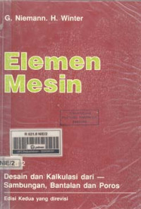 Image of Elemen Mesin Jilid 2 ed2