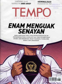 Image of TEMPO : Enam Menguak Senayan
