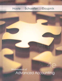 Image of Fundamentals of Advanced Accounting