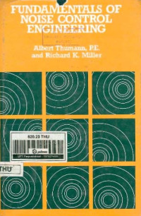 Image of Fundamentals of Noise Control Engineering