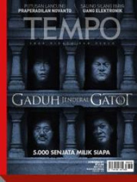Image of TEMPO : Gaduh Jendral Gatot