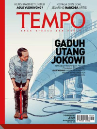 Image of TEMPO : Gaduh Utang Jokowi