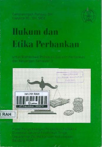 Image of Hukum Dan Etika Perbankan