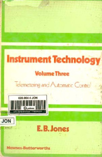 Image of Instrument Technology Vol.3