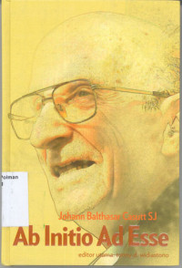 Image of Johann Balthasar Casutt SJ Ab Initio Ad Esse
