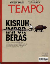 Image of TEMPO : Kisruh Impor Beras