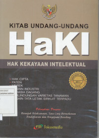 Image of Kitab Undang-Undang HaKI (Hak Kekayaan Intelektual)