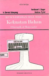 Image of Kunci/Jawaban Soal-Soal Kekuatan Bahan  (Strength of Material)