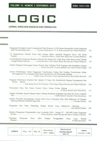 Image of LOGIC: Jurnal Rancang Bangun dan Teknologi Vol. 15 No. 3/Juli 2015