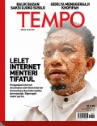 Image of TEMPO edisi 4221. Lelet Internet Menteri Tifatul