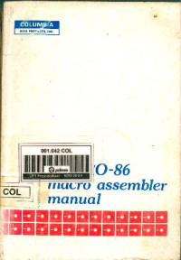 Image of Macro 86 Macro Assembler Manual