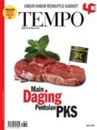 Image of TEMPO edisi 4098. Main Daging Pentolan PKS