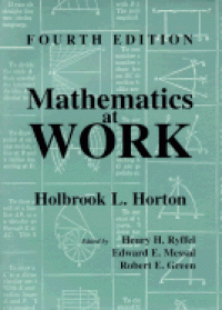 Image of Mathematics At Work 4ed